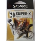 Anzois Sasame Super-X Nº2/0 F-910 Black Nickel